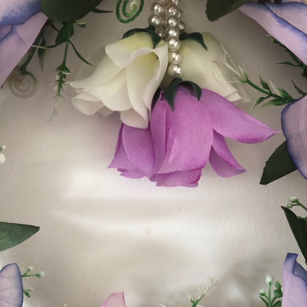 Handmade spring wreath - Picture 3 of 8
